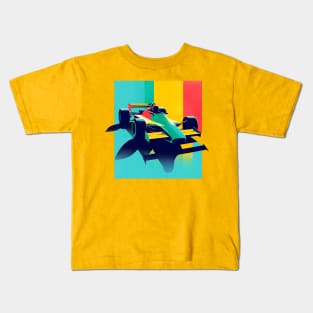 formula 1 car Kids T-Shirt